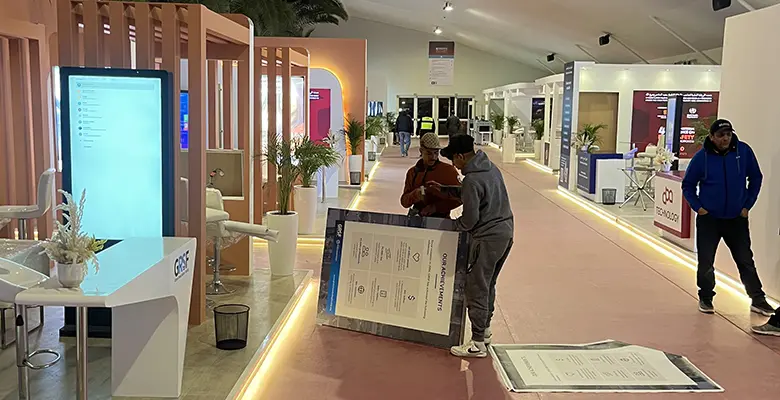 Fabrication et installation de stand d’exposition au Maroc
