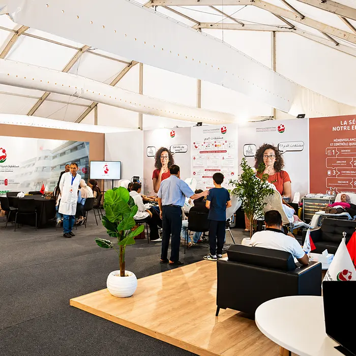 Stand AMSD aux JPO - DGSN 2026 Casablanca