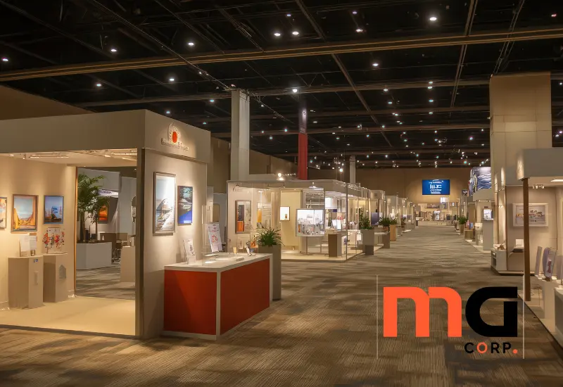 Atelier MG Corp – conception et fabrication de stands d’exposition professionnels au Maroc