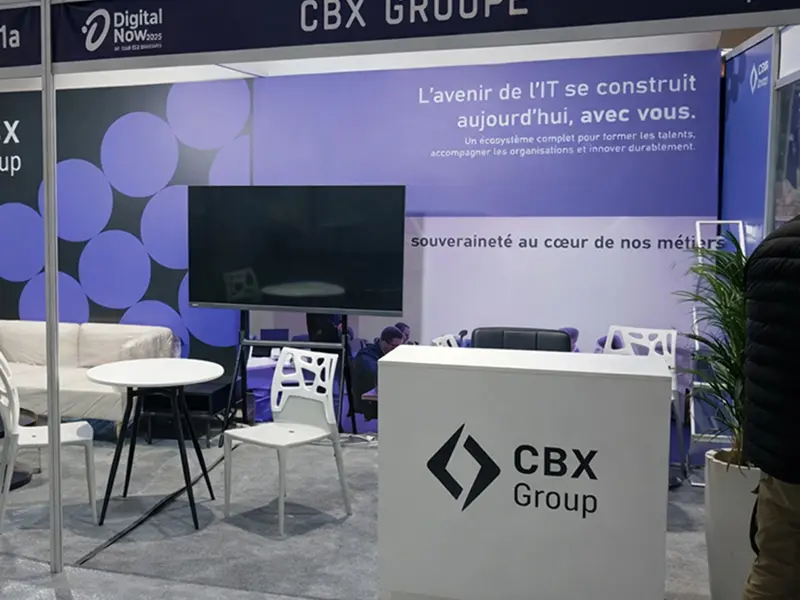 Stand CBX au Digital Now 2025 à Casablanca